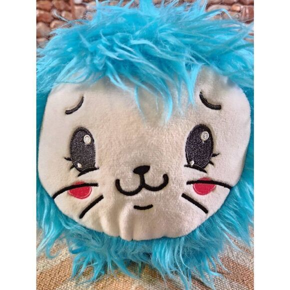 Pikmi Pops Surprise Blue Fluffy Bunny Rabbit Plush Toy #A97 - Picture 9 of 9